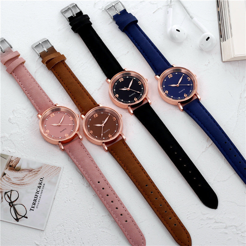 New Watch Women's Leather Strap Casual Fashion Watch Watch Manufacturer Wholesale Women's Watch Watch