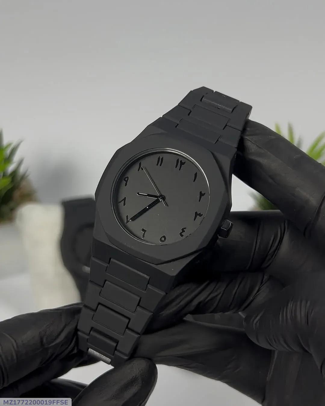 Men's Black Aura Watch