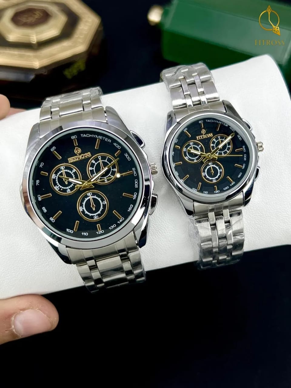 Unisex Movement: Quartz, Water Resistant Watch 1