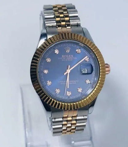 Men's Premium Stainless Steel Chain Strap Watch - 1 Pc