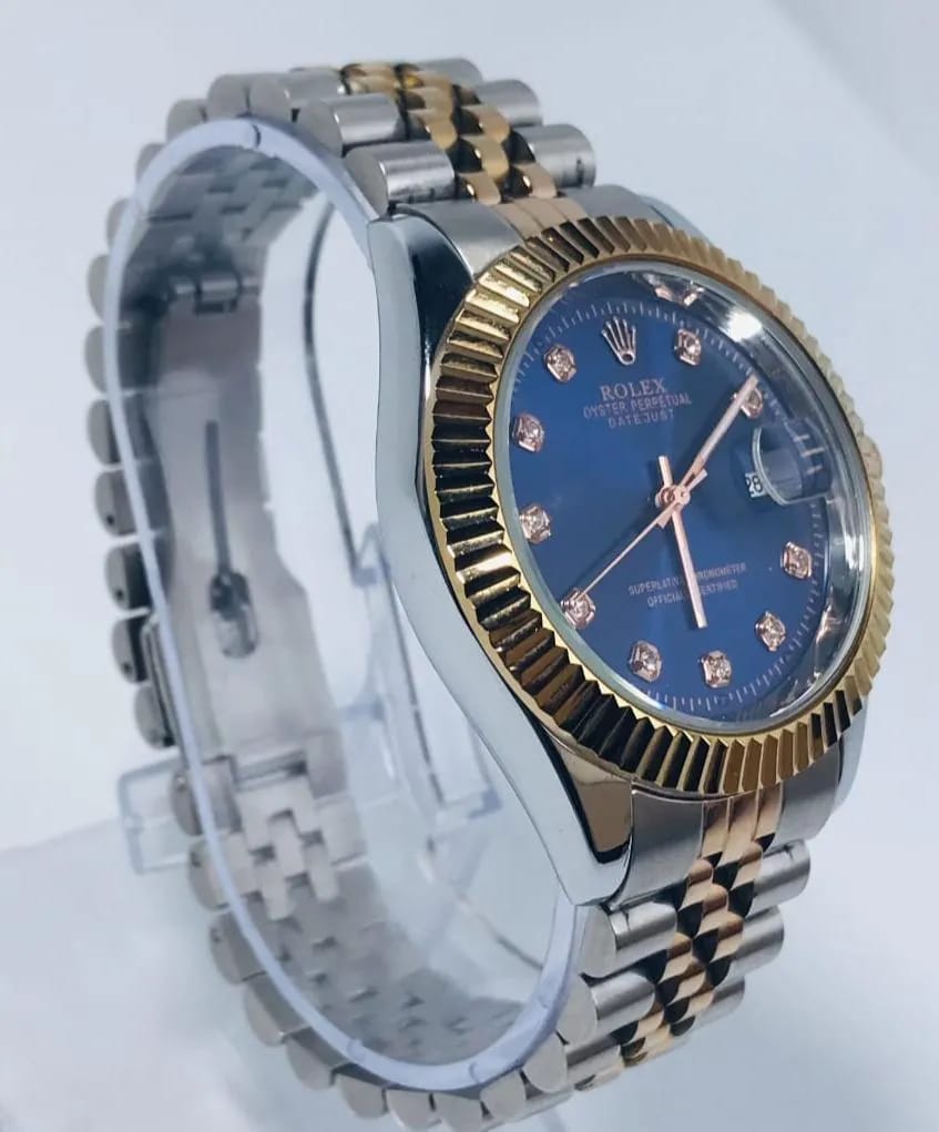 Men's Premium Stainless Steel Chain Strap Watch - 1 Pc