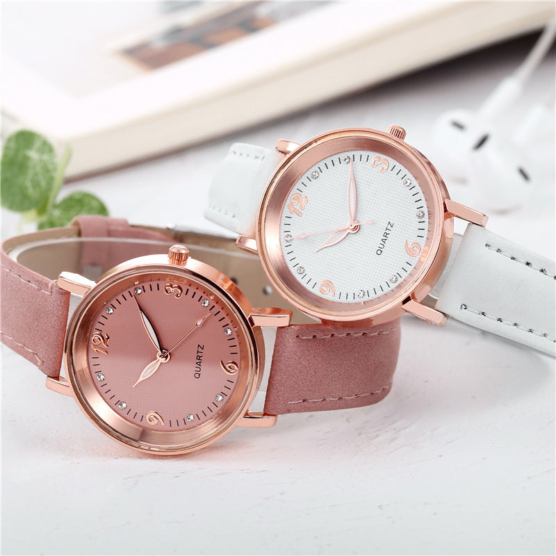 New Watch Women's Leather Strap Casual Fashion Watch Watch Manufacturer Wholesale Women's Watch Watch