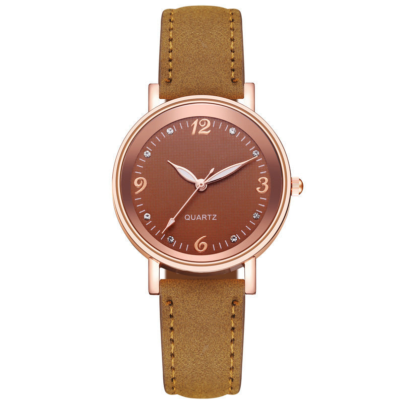 New Watch Women's Leather Strap Casual Fashion Watch Watch Manufacturer Wholesale Women's Watch Watch